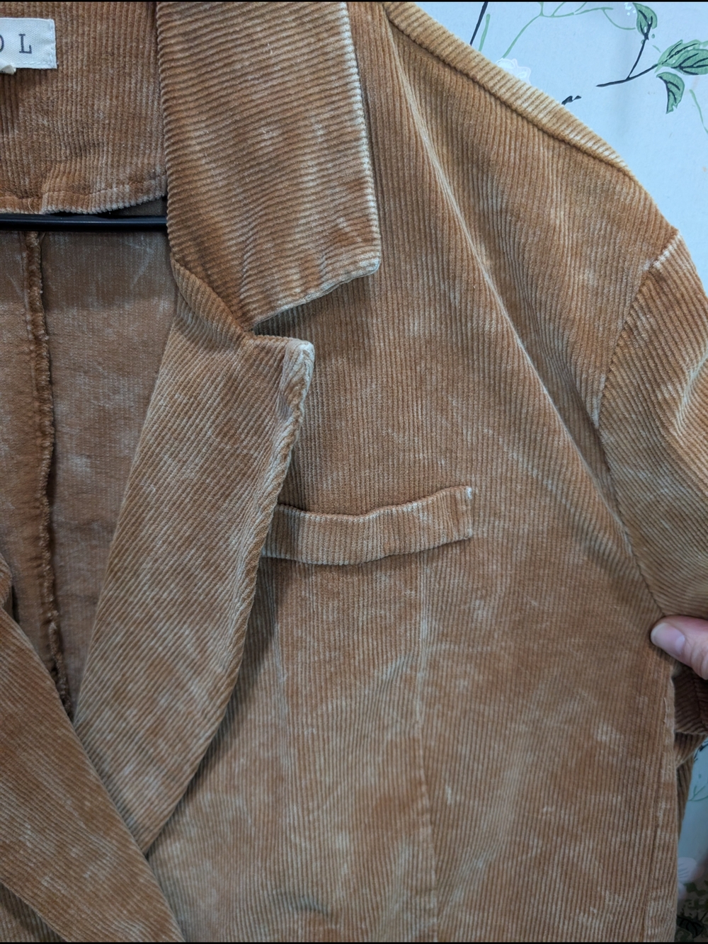 POL Corduroy Oversized Blazer - Picture 4 of 8
